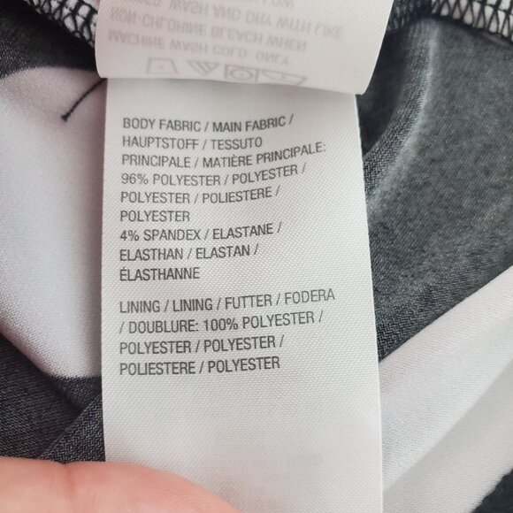 Susan Graver Womens Pollka Dot Liquid Knit Faux-Wrap Maxi Dress Size XL Petite - Picture 6 of 9